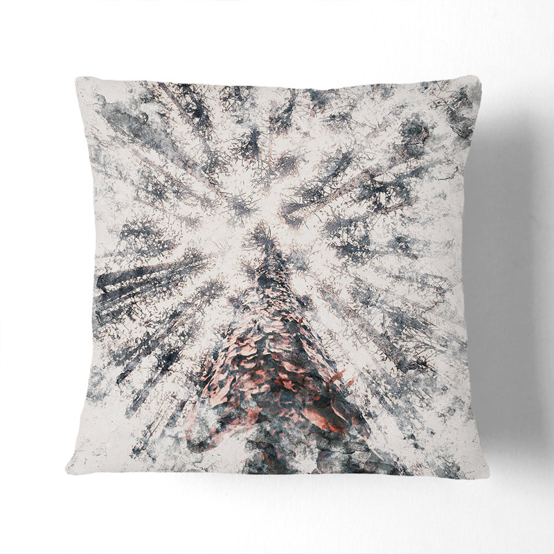 Square Throw Cushion, 55cm H x 55cm W x 20cm D, Stone