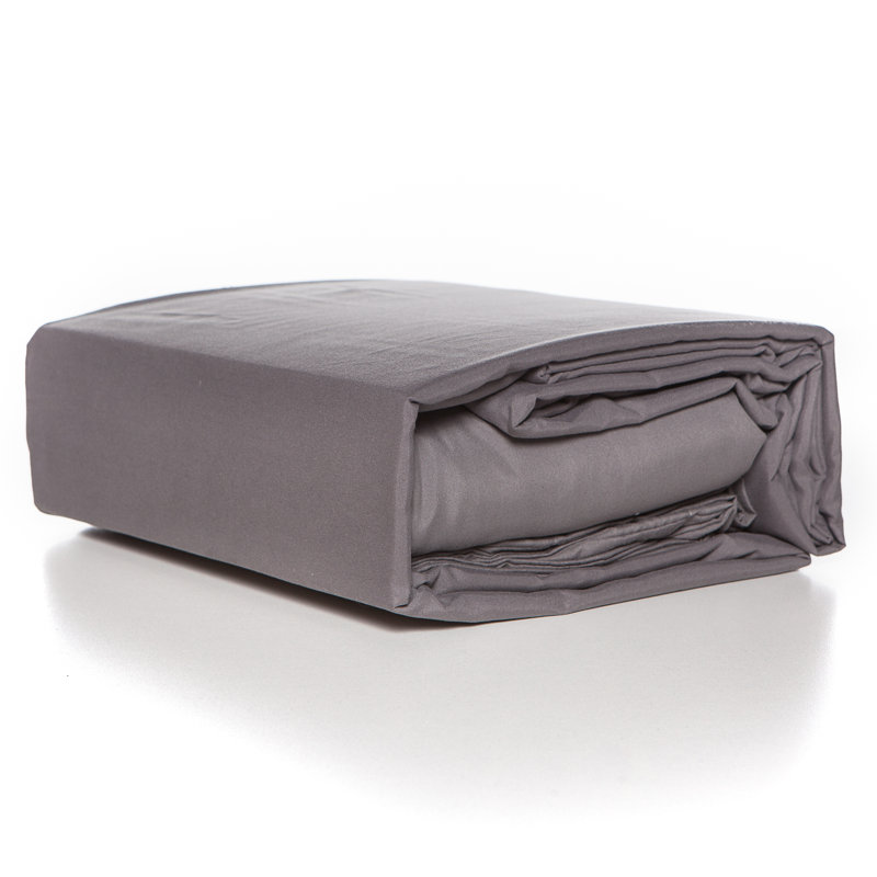 Microfiber Sheet Set, Queen, Gray