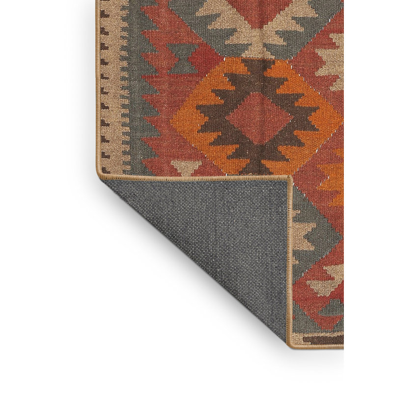 Tapis rouge / orange Ima, Rectangle 4 pi x 6 pi