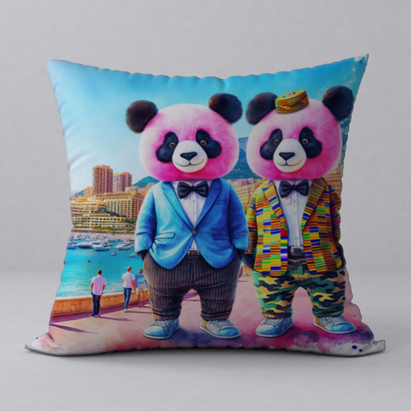 Reversible Throw Pillow