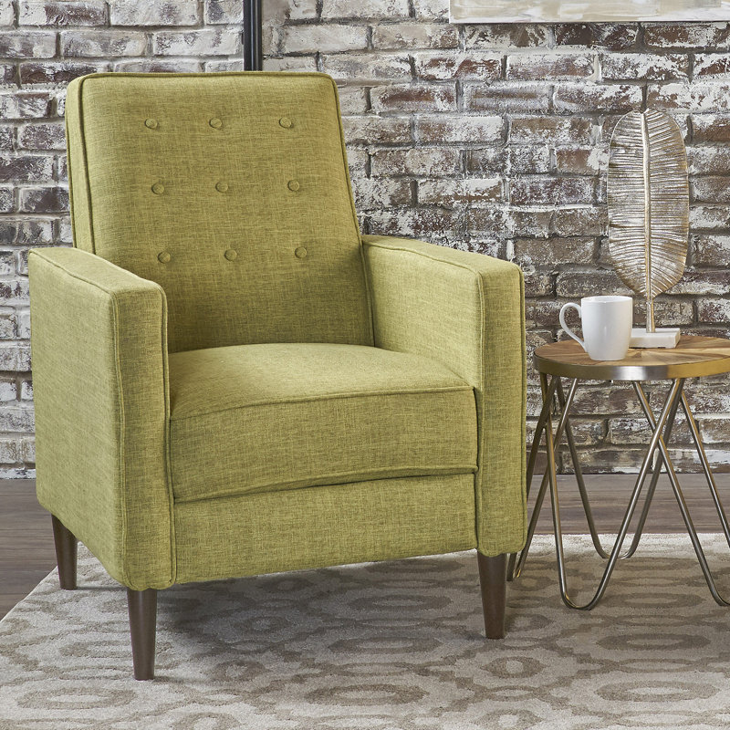Fauteuil inclinable, Tissu - Vert