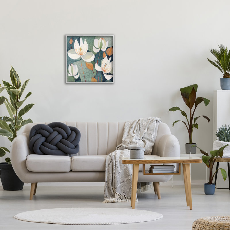 Art moderne, estampe numérique encadrée par Lazar Studio, Estampe numérique Farmhouse, H 24 po x l 24 po