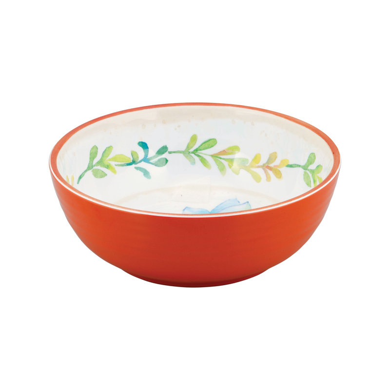 Sweet Succulents Melamine Salad Bowl