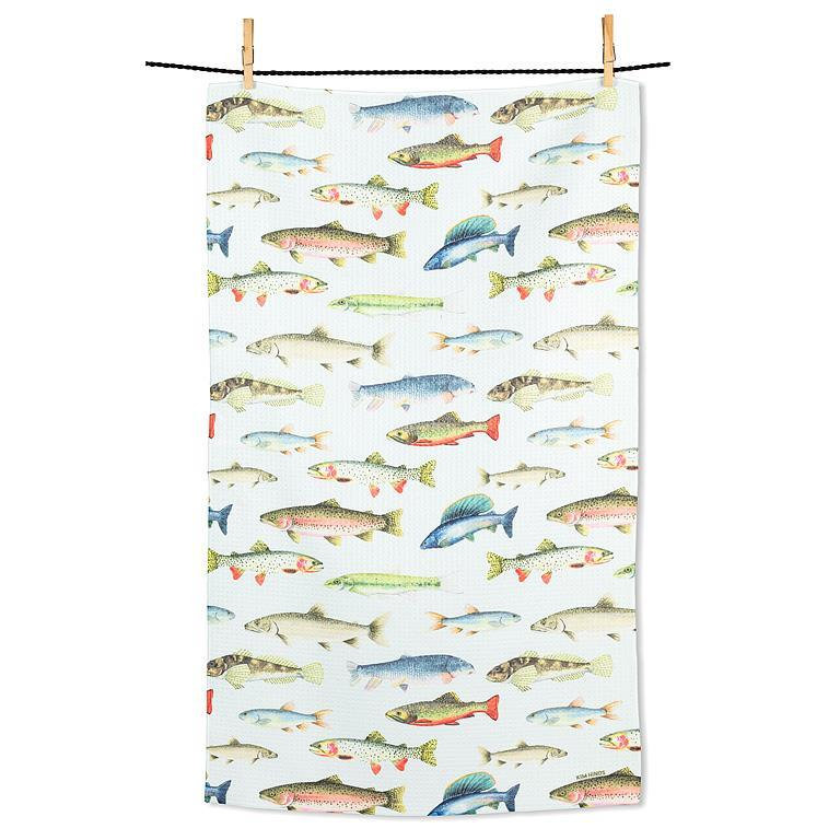 Freshwater Fish Kitchen Towel