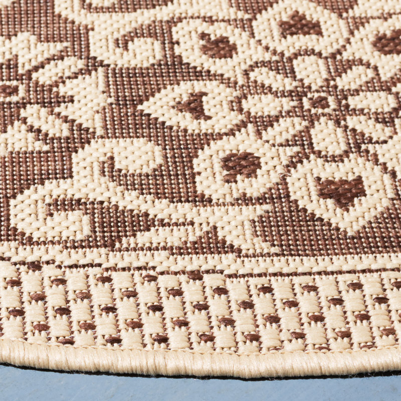 Tapis oriental d'intérieur / extérieur Pharrell Performance, Rectangle 5 pi 3 po x 7 pi 7 po