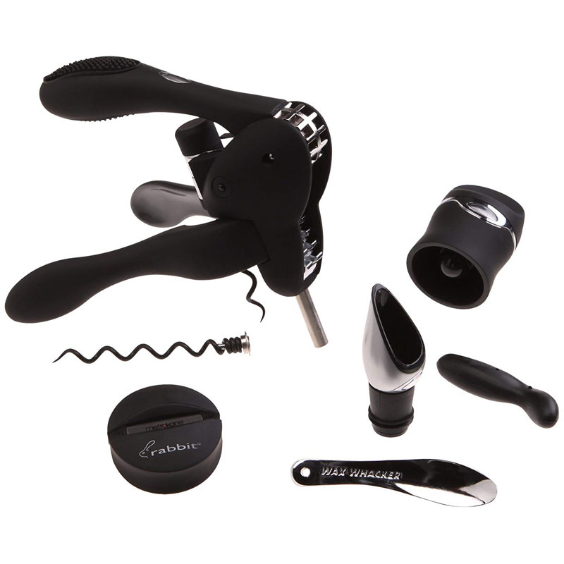Rabbit 6-Piece Wine Bar Tool Set