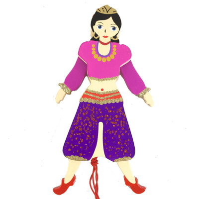 Figurine suspendue danseuse Arabian Land of Sweets