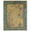 Rug & Kilim’S Chinese Style Art Deco Rug In Gold & Green With Multicolor Florals