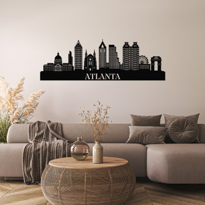 Atlanta Skyline Wall Art