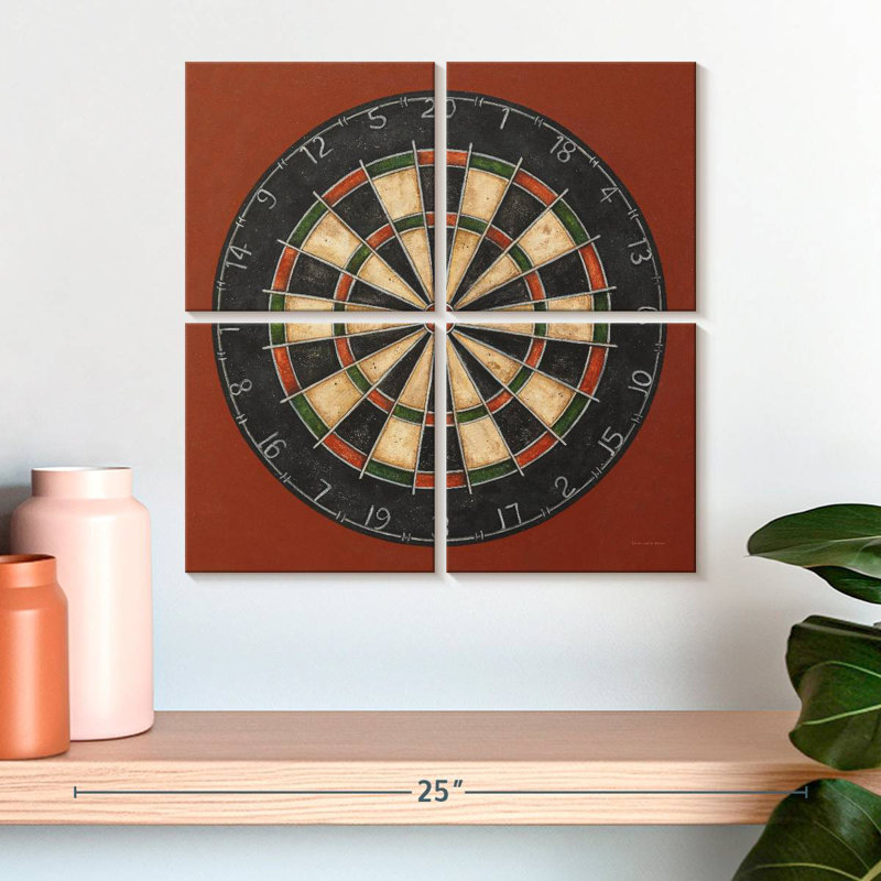 Senne Dartboard, 18" H x 18" W
