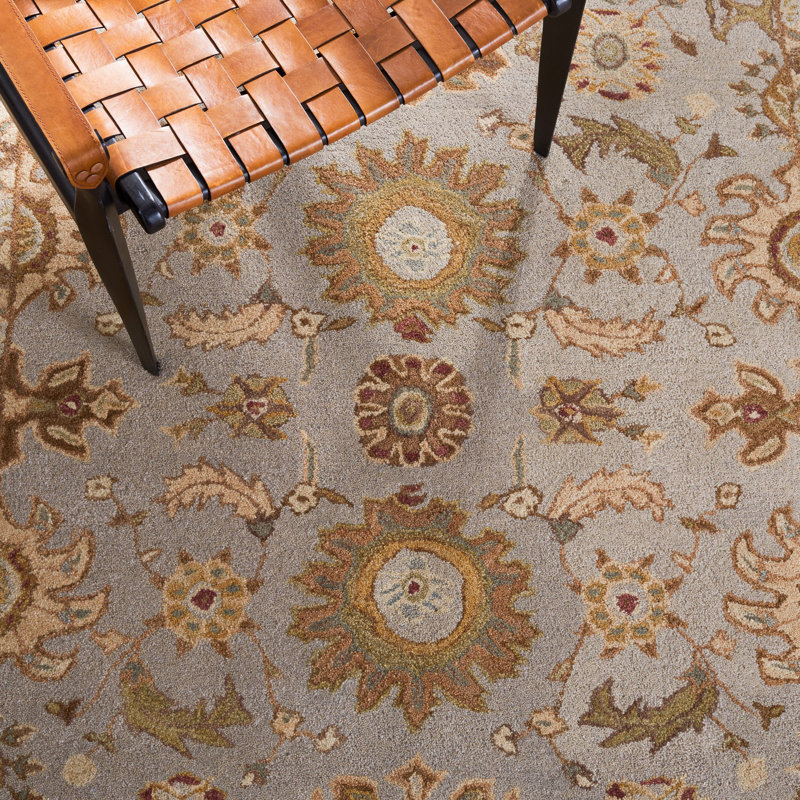 Tapis oriental en laine touffeté à la main Tingley, Rectangle 2 pi x 3 pi