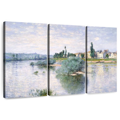 Alvord la seine à Lavacourt 1880