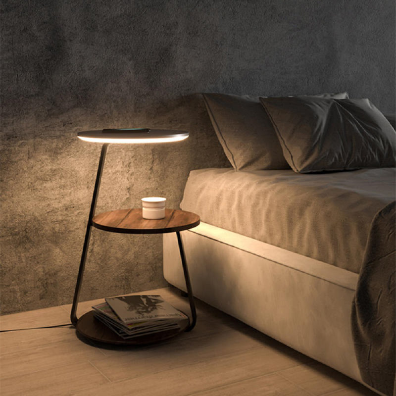 Larresha 22'' Matte LED Column Floor Lamp