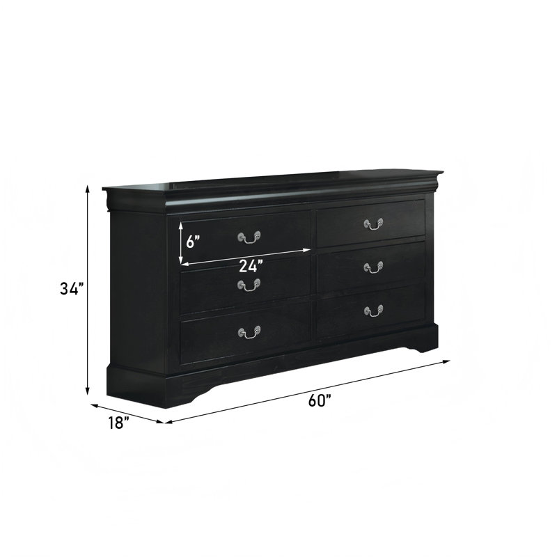 Commode 6 tiroirs Modern Minimalist