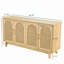 Charmant buffet en rotin pour la décoration et l'organisation de la maison-1136071048