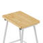 Ensemble de salle à manger à 4 pieds pour 4 personnes, ensemble de table de salle à manger à hauteur de comptoir pour 4 personnes, ensemble de table de pub et tabouret, coin repas peu encombrant pour les petits espaces-18343452