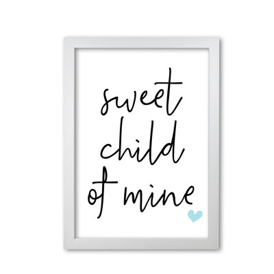Sweet Child Of Mine - Print
