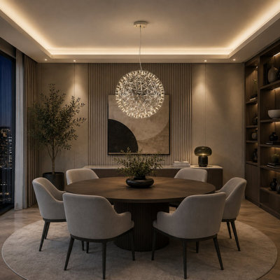 Mericle 162 - Light LED Modern Globe Chandelier