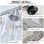 10 luminaires de salle de bain, luminaire de meuble-lavabo avec verre transparent, luminaires de salle de bain en nickel brossé sur miroir, grands luminaires de meuble-lavabo pour salle de bain, luminaires de meuble-lavabo pour miroir, applique murale