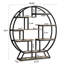 Bibliothèque géométrique en acier H 63 "x l 59" Drino-118445123