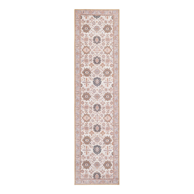Bungalow Rose Esther Timeless Rug, Tapis de couloir 2 pi x 8 pi