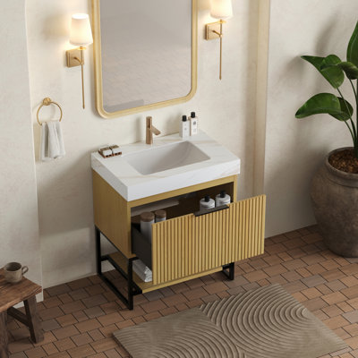 Meuble-lavabo 30 po