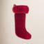 Chaussette de noël peluche-24845023