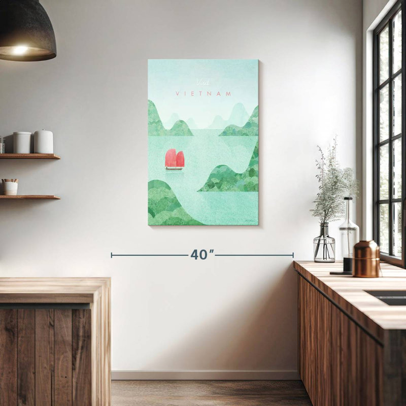 Affiche de voyage Aime Vietnam, H 36 po x l 24 po