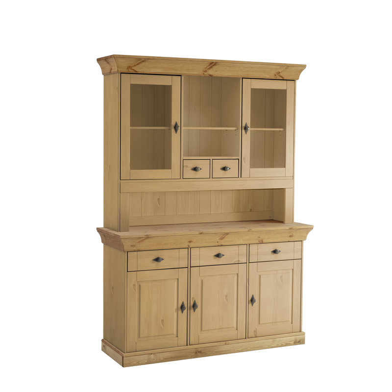 Kelly Display Cabinet, Leach-coloured