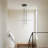 Jancar 6-Light Modern Sputnik Chandelier Stairs Hallway Hanging Pendant Remote Dimmable-95602015