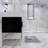 Glasgow 47'' Single Bathroom Vanity with Acrylic Top-2123788340