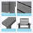 HDPE Outdoor Dining Chairs(Set of 2)-1406284360