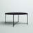 Rhonda Round Steel Coffee Table with Removable Tray Top-1847306219