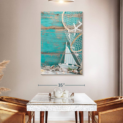 Aletra Seashells And Sailboat
