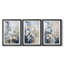 FLORAL Series CCVVIV - Impression sur mesure encadrée de qualité supérieure - 3 pièces-1387002371-1387002369