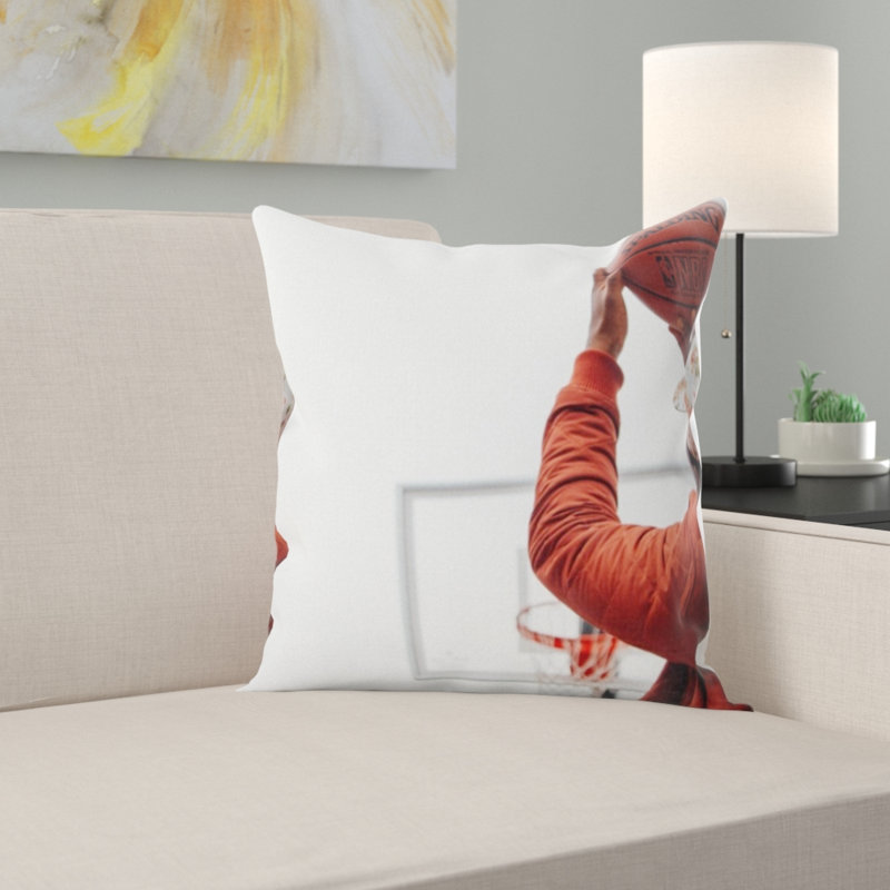 Microsuede Throw Pillow