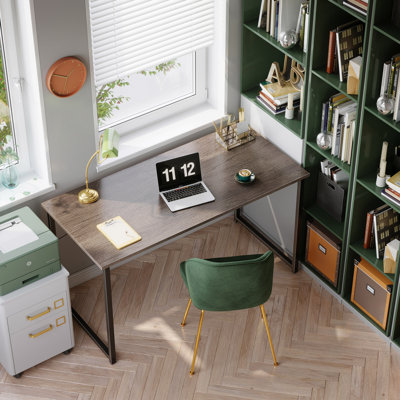 Djellona Metal Base Writing Desk