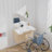 32" ADA-Friendly Wall-Mounted Single Bathroom Vanity with Integrated Resin Sink and Side Handles-151039174-141486710