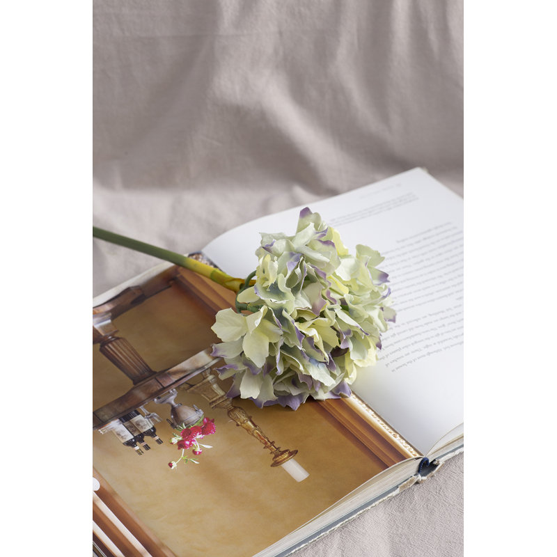 Ensemble de 12 hortensias 14 "Almost-Real 14", Bleu