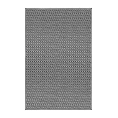 Tapis zone grise à motifs