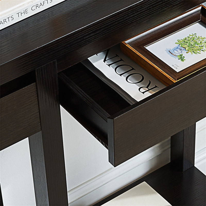 Entryway Console Table With One Drawer