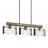Pelle 3 - Light Kitchen Island Geometric Chandelier