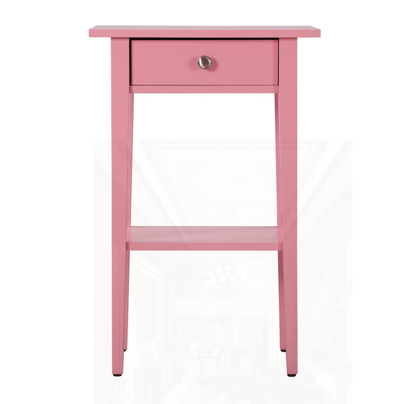 Table de chevet Contemporary, Rose