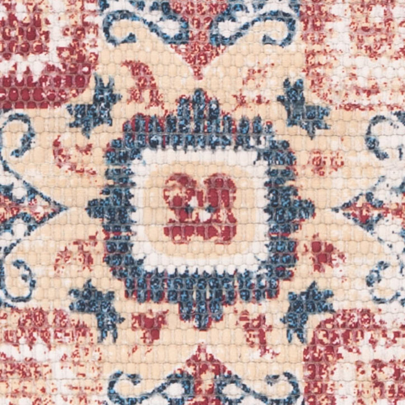 Joppatowne Hand Loomed Performance Oriental Rug, Square 6'