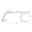Bureau rectangulaire en bois massif noyer et blanc avec 3 tiroirs-1297254264-1297254269-1297254271