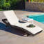 Chaise longue inclinable de 83 po avec coussins 83 po-1843248603