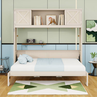 Full Murphy Bed with Cabinets