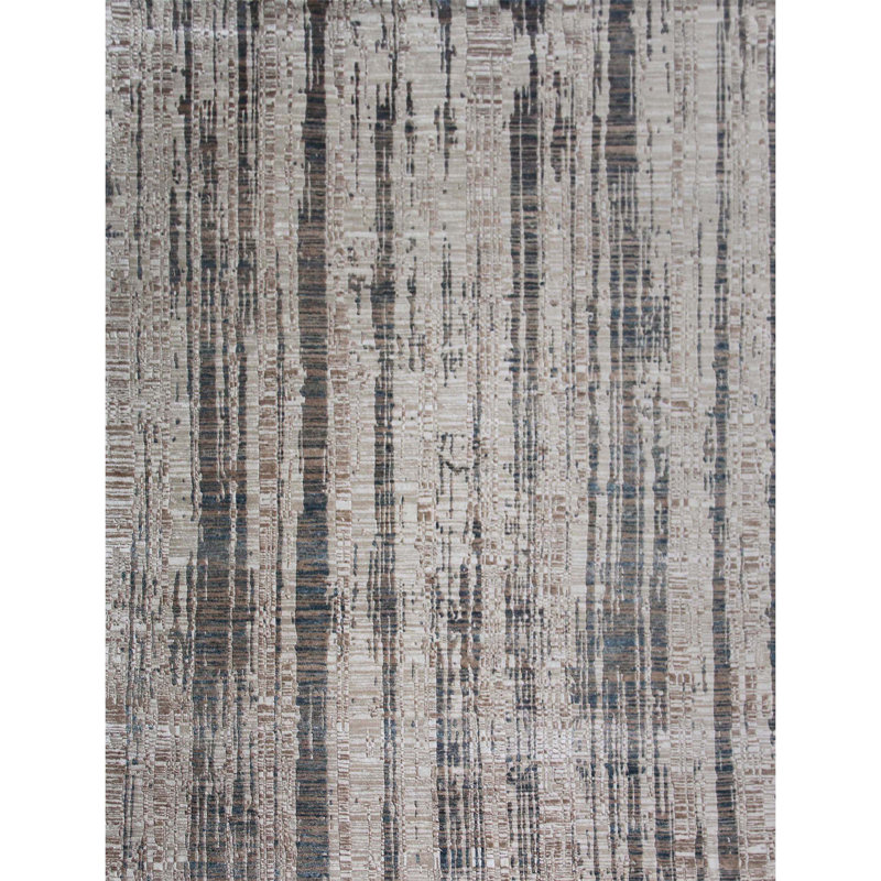 Area Rug in Beige/Blue/Brown, Rectangle 10' x 14'