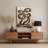 Abstract Figurative 47 Beige Metal Wall Art-687616660