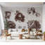 Adhésif mural floral pelez et collez - Jardin des souvenirs-596157818